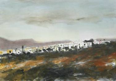 Original Expressionism Landscape Paintings by Karina Plachetka