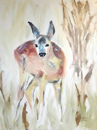 Original Impressionism Animal Paintings by Karina Plachetka