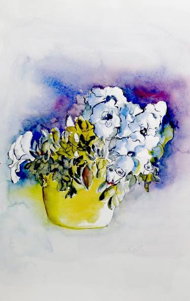 Original Floral Paintings by Karina Plachetka