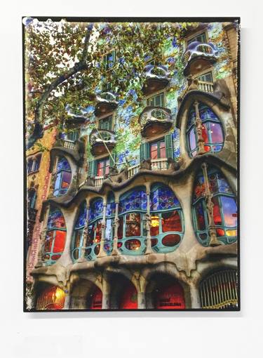 Limited Edition Print Of Casa Batllo - Gaudi  2/10 thumb