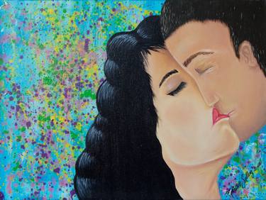 Original Pop Art Love Paintings by Michelle Solberg