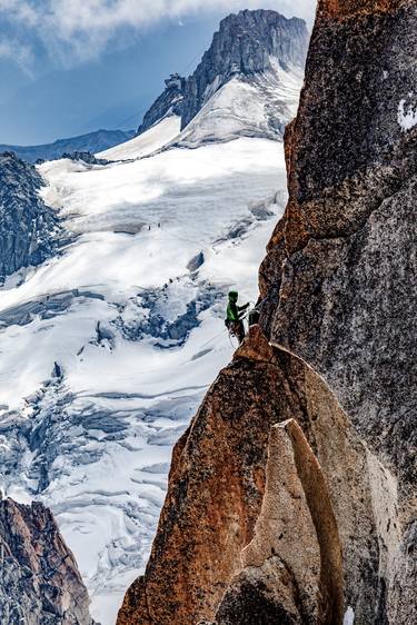 Climbing Aiguille du Midi thumb