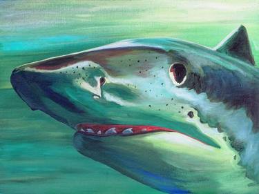 Original Fish Painting by Kyra Kalageorgi