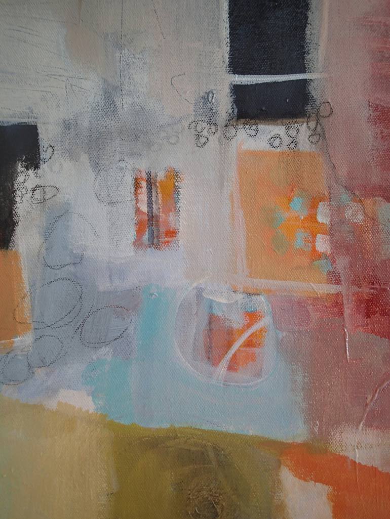 Original Abstract Painting by Christine Scurr