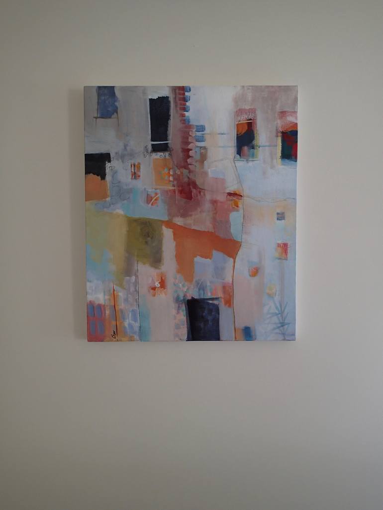 Original Abstract Painting by Christine Scurr