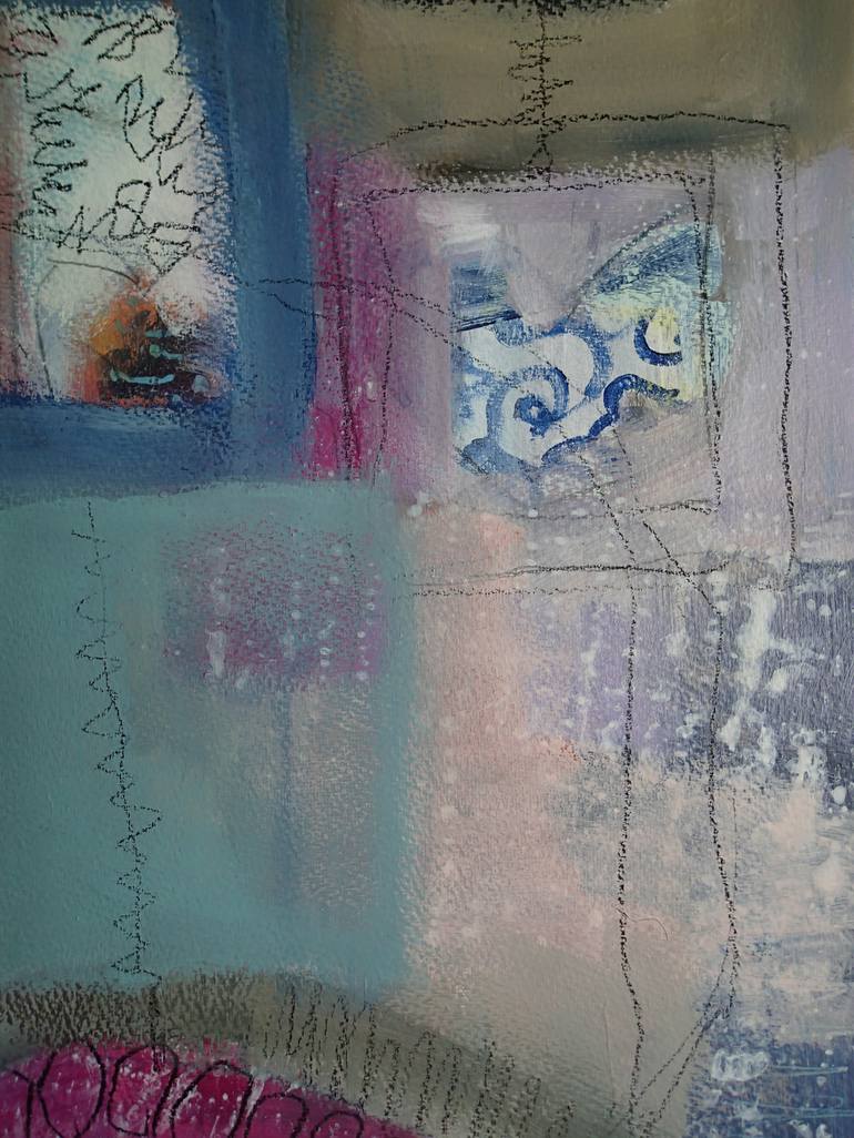 Original Abstract Painting by Christine Scurr