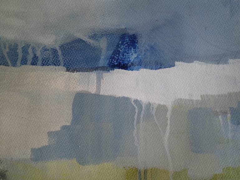 Original Abstract Landscape Painting by Christine Scurr