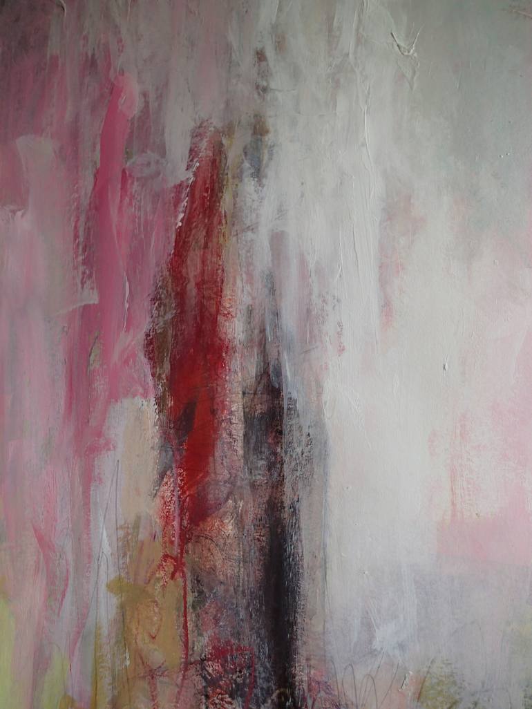 Original Abstract Women Painting by Christine Scurr