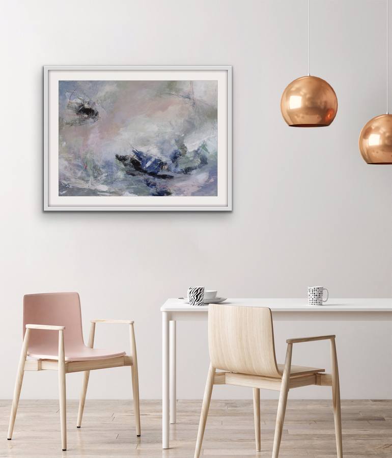 Original Abstract Nature Painting by Christine Scurr