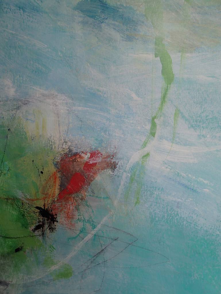 Original Abstract Nature Painting by Christine Scurr