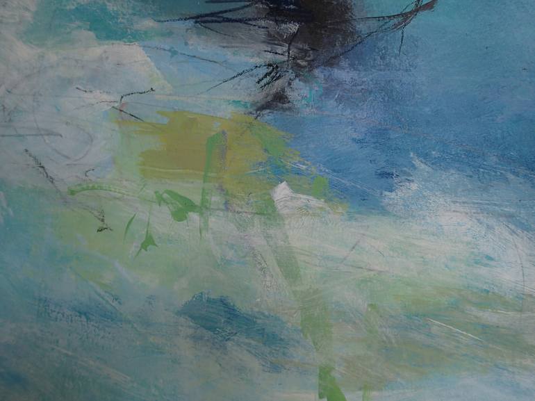 Original Abstract Nature Painting by Christine Scurr