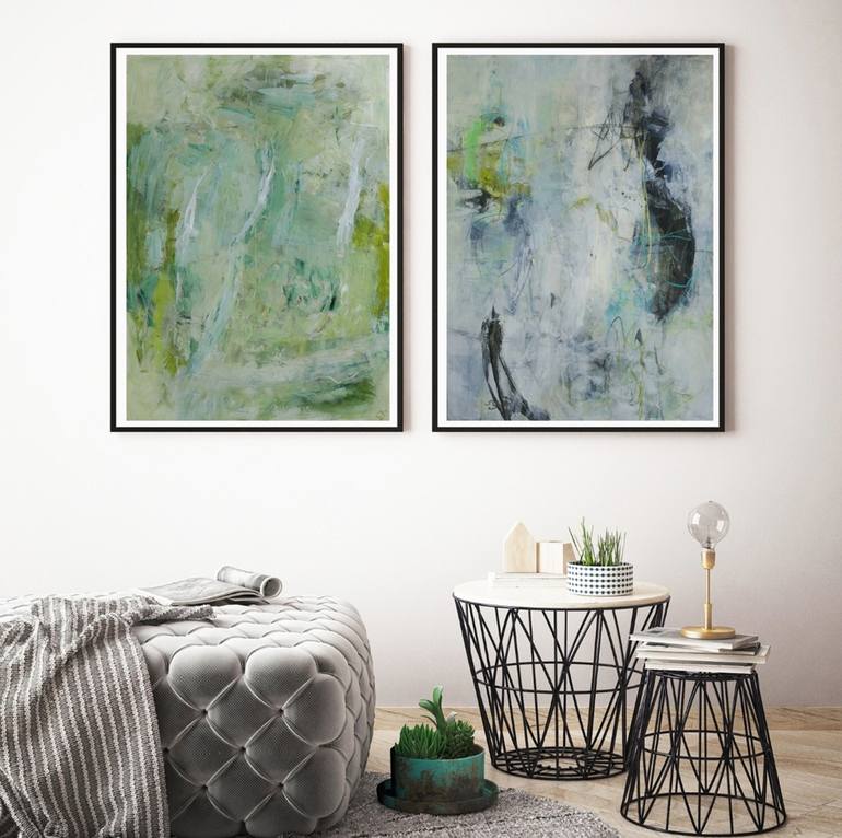Original Abstract Painting by Christine Scurr