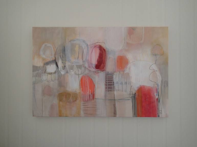 Original Abstract Painting by Christine Scurr