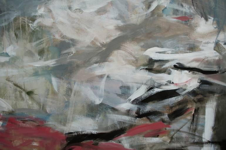 Original Abstract Expressionism Abstract Painting by Christine Scurr