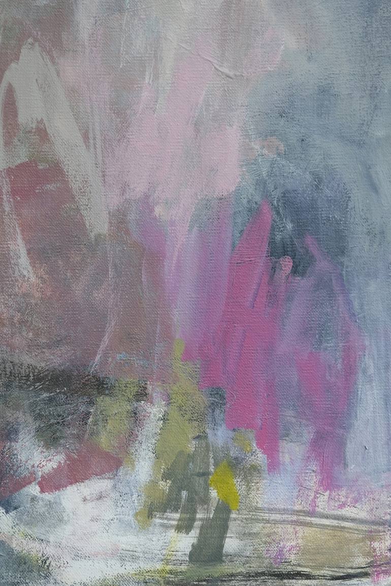 Original Abstract Expressionism Abstract Painting by Christine Scurr