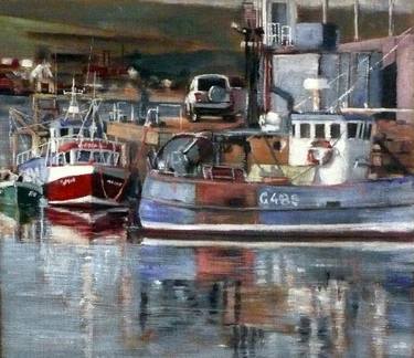 Print of Boat Paintings by Noel Manning