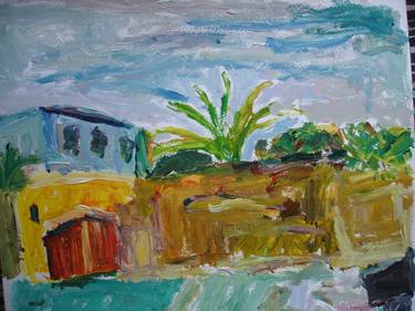 Print of Expressionism Places Paintings by Michael Rickard