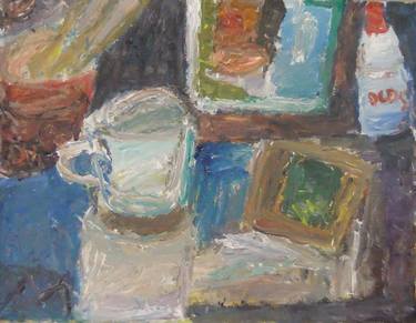 Print of Expressionism Still Life Paintings by Michael Rickard