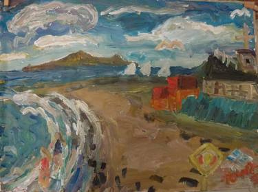 Print of Expressionism Places Paintings by Michael Rickard