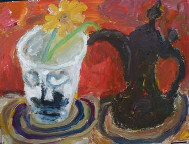 Print of Expressionism Still Life Paintings by Michael Rickard