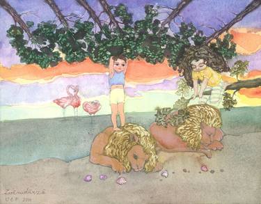Print of Illustration Children Paintings by Velta Emilija Platupe