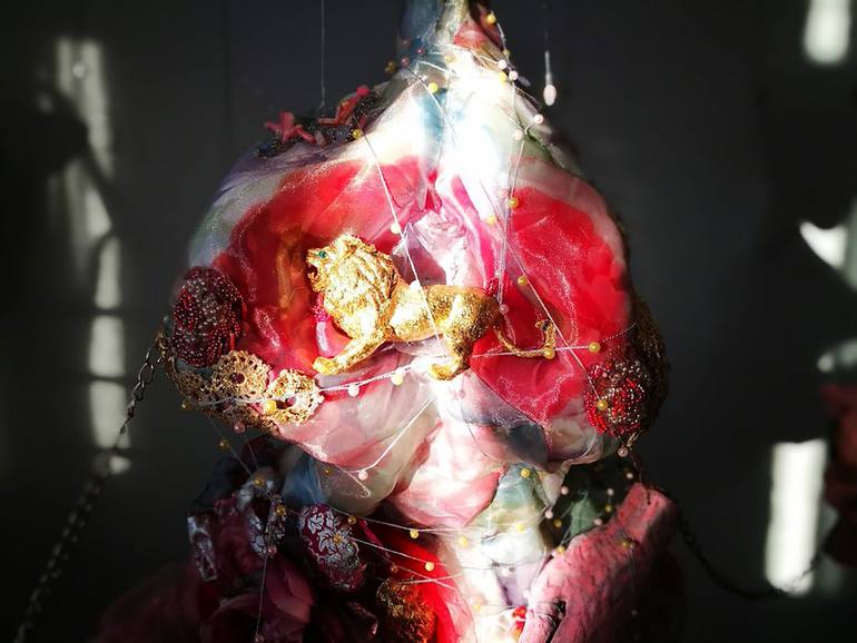 Original Figurative People Sculpture by Velta Emilija Platupe