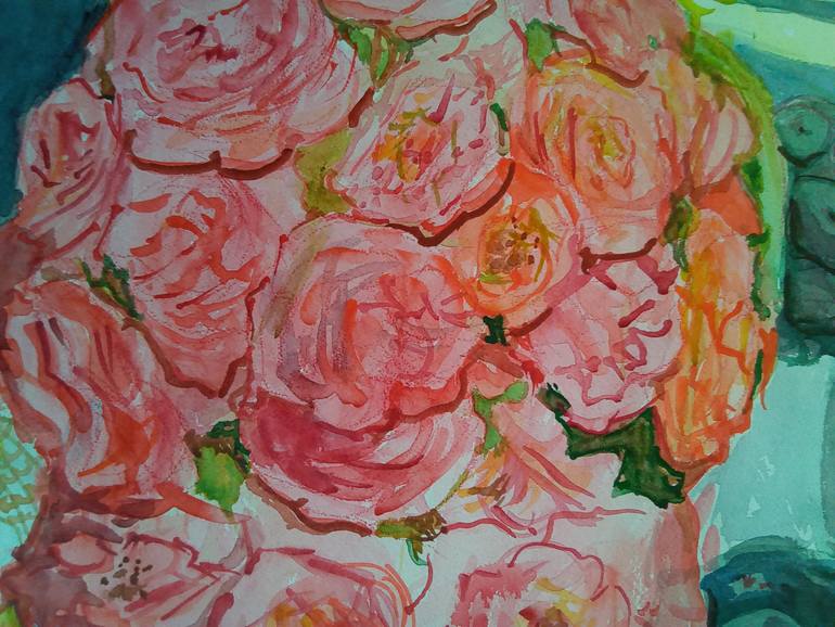 Original Figurative Children Painting by Velta Emilija Platupe