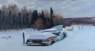 Print of Fine Art Car Paintings by Michael Orr