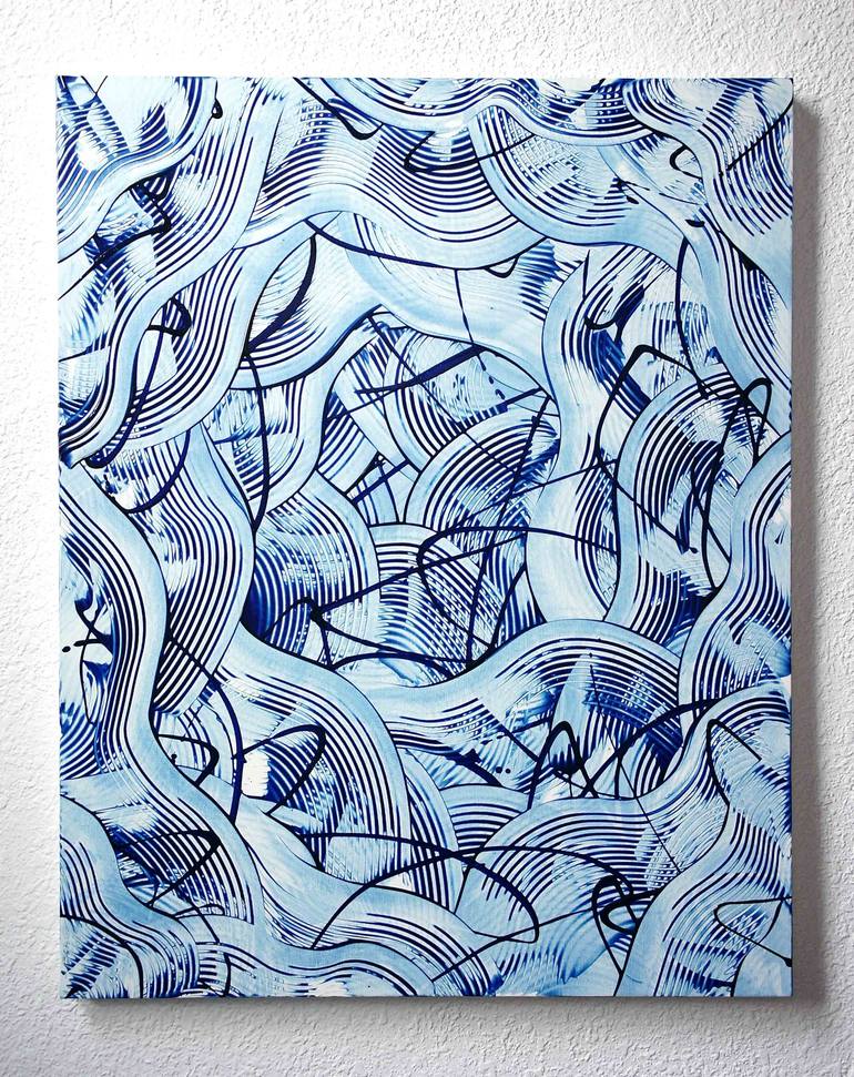 Original Abstract Expressionism Abstract Painting by Seungyoon Choi