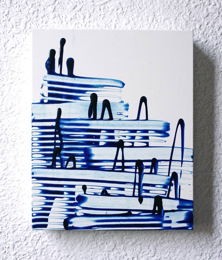 Original Abstract Expressionism Abstract Painting by Seungyoon Choi