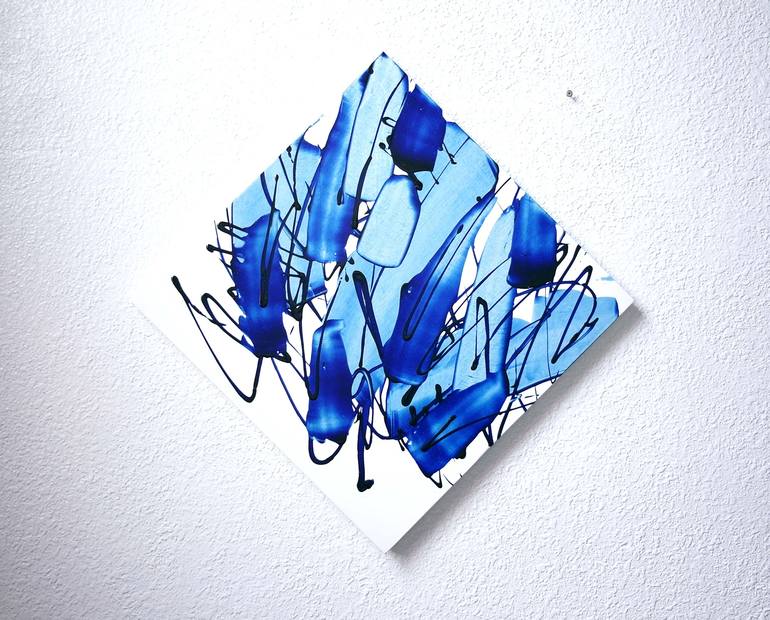 Original Abstract Expressionism Abstract Painting by Seungyoon Choi