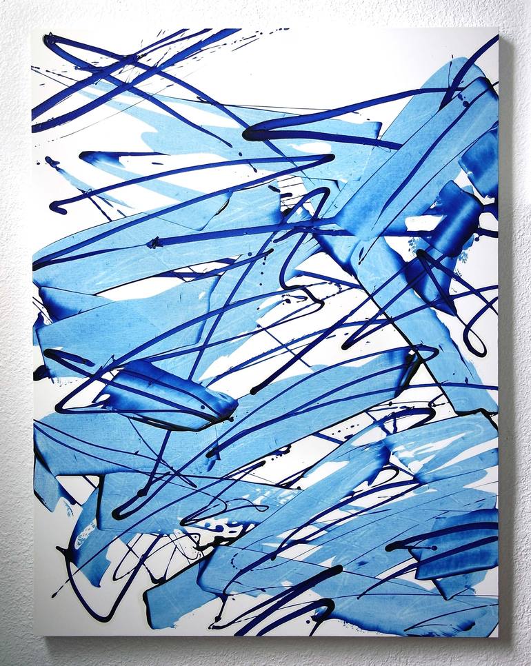 Original Abstract Expressionism Abstract Painting by Seungyoon Choi