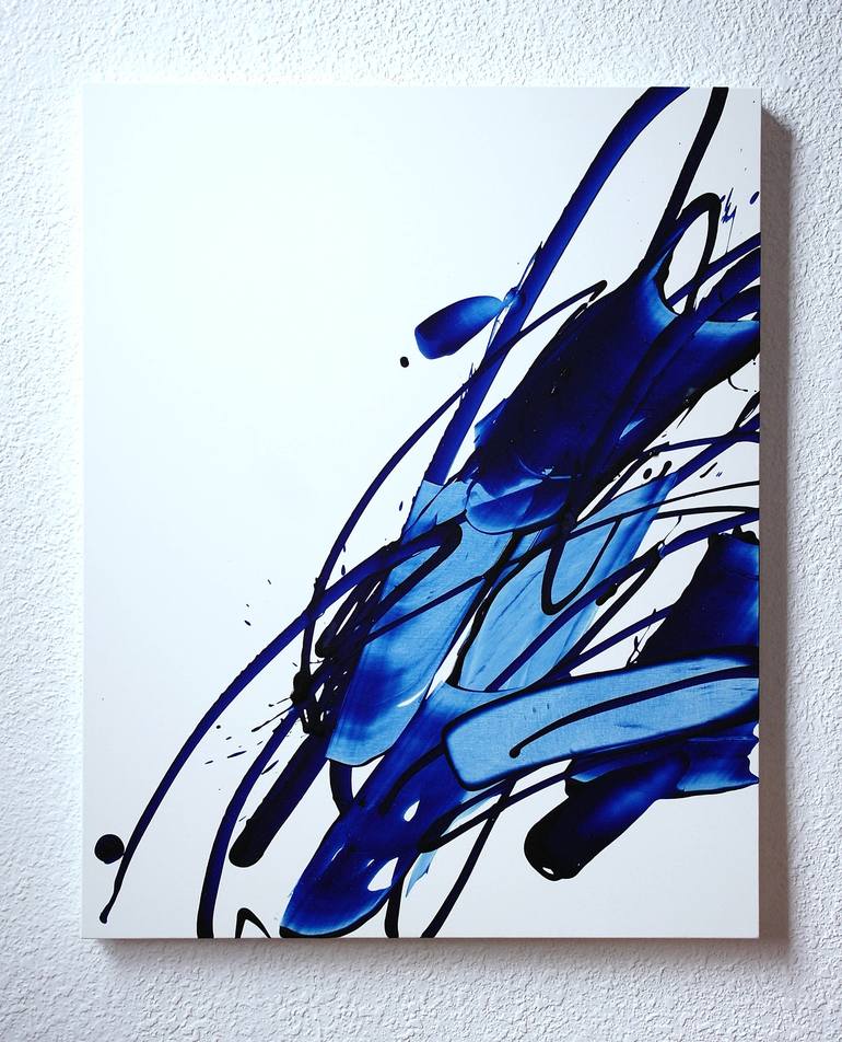 Original Abstract Expressionism Abstract Painting by Seungyoon Choi