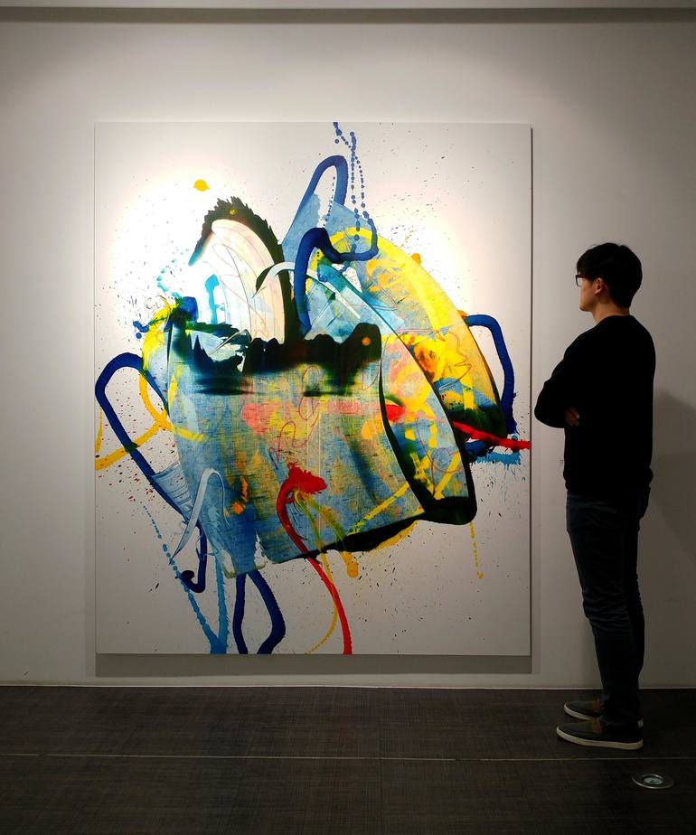 Original Abstract Painting by Seungyoon Choi