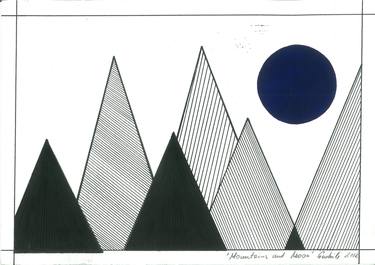Original Geometric Drawing by Gedvile  Bunikyte