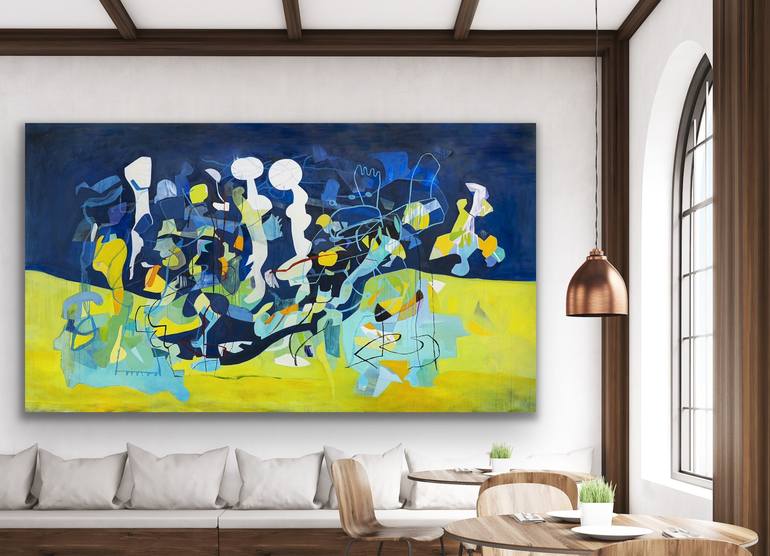 Original Contemporary Abstract Painting by isabel brinck