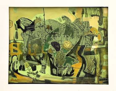 Original Abstract Love Paintings by Isabel Brinck