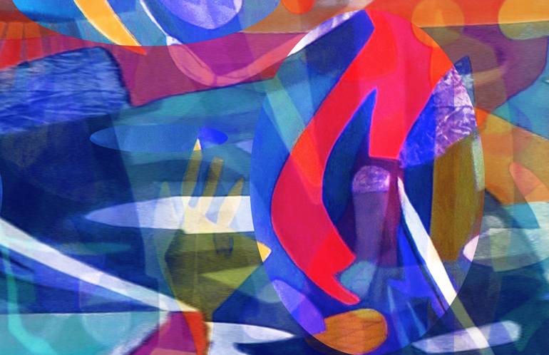 Original Abstract Expressionism Abstract Digital by isabel brinck