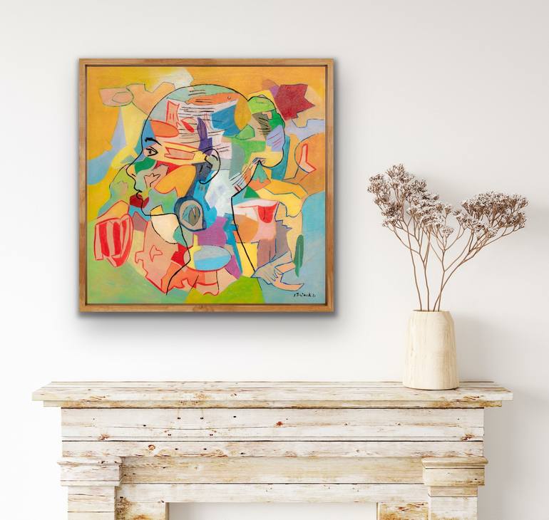 Original Abstract Painting by isabel brinck