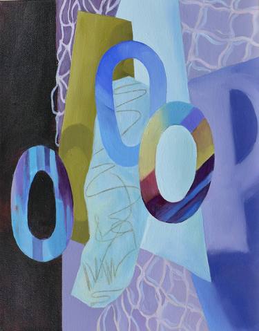 Original Abstract Painting by Mira Kamada