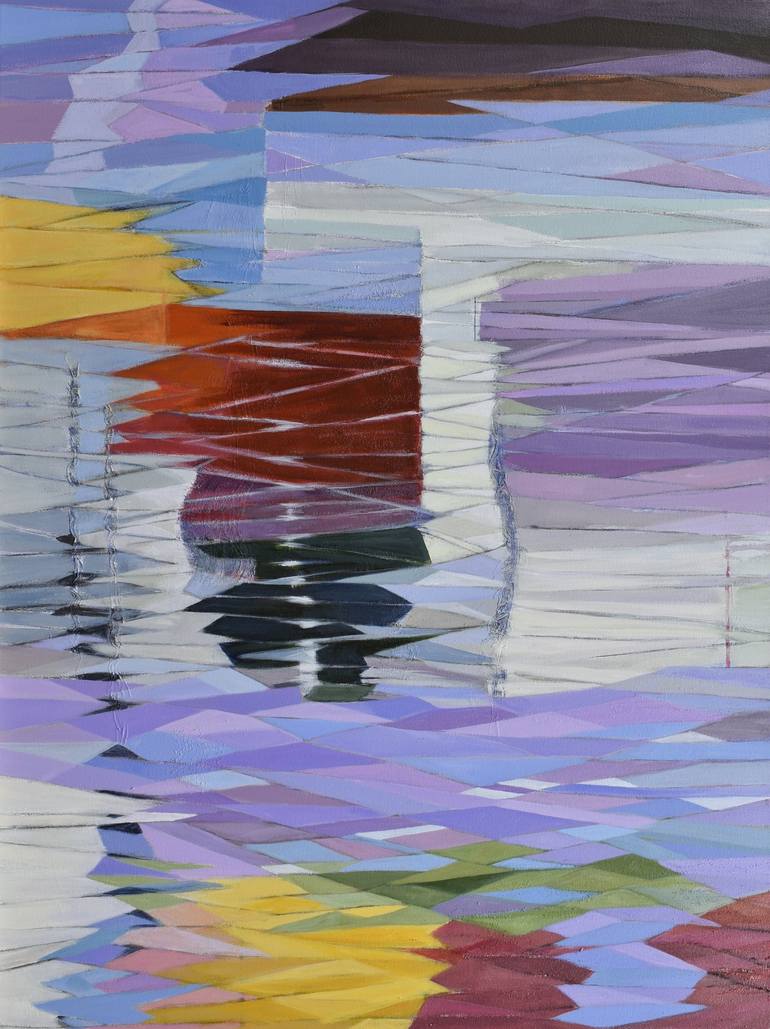 Print of Modern Water Paintings by Mira Kamada