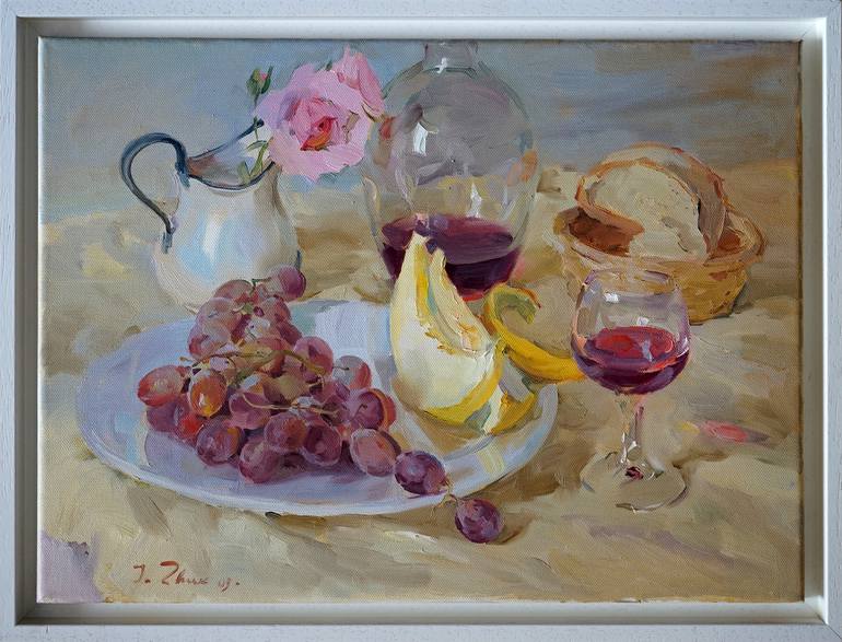 Original Food & Drink Painting by Igor Zhuk