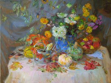 Print of Impressionism Still Life Paintings by Igor Zhuk