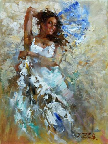 Print of Impressionism Women Paintings by Igor Zhuk