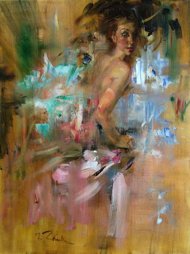 Print of Expressionism Women Paintings by Igor Zhuk