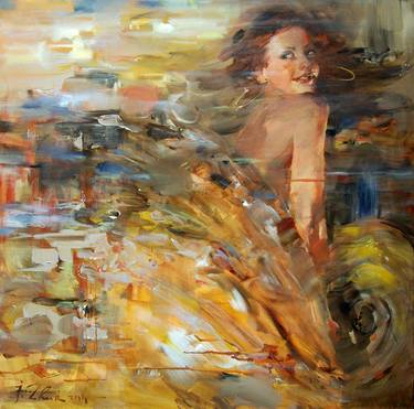 Print of Abstract Expressionism Women Paintings by Igor Zhuk