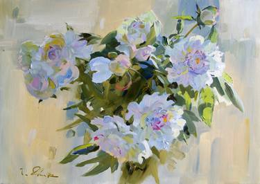 Print of Impressionism Floral Paintings by Igor Zhuk