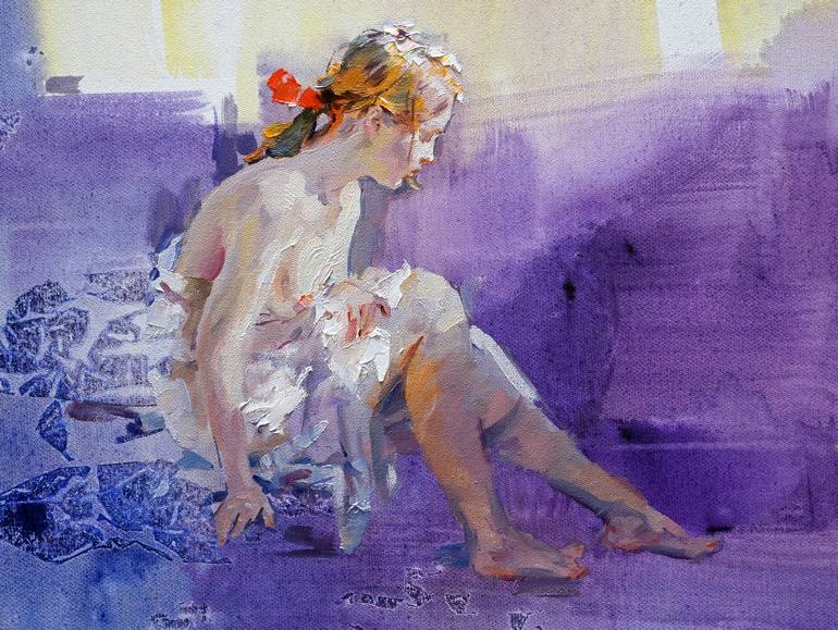 Original Figurative Nude Painting by Igor Zhuk