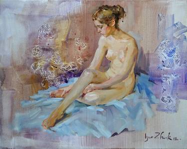 Print of Impressionism Nude Paintings by Igor Zhuk