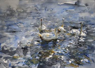 Print of Figurative Nature Paintings by Igor Zhuk